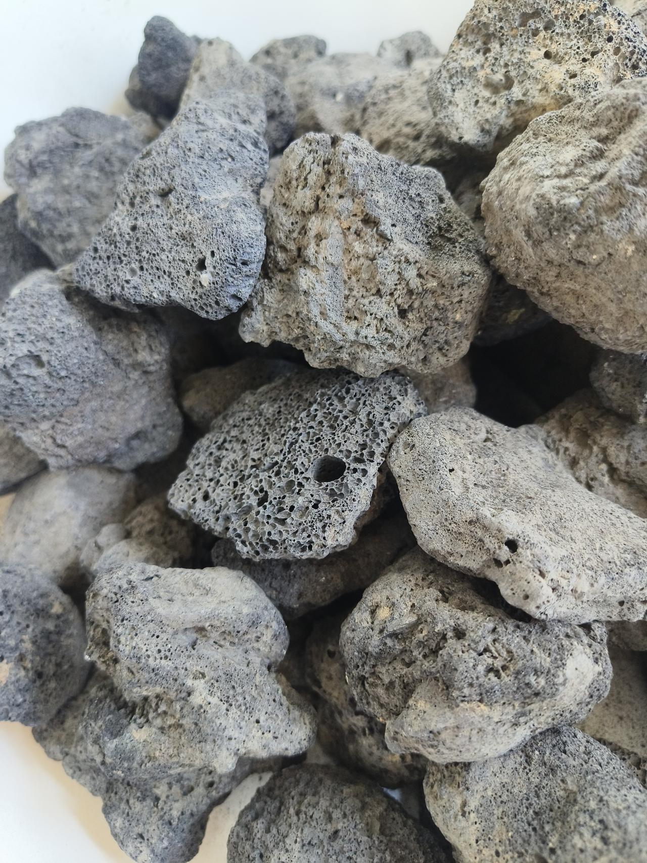 หินภูเขาไฟ5ก้อน